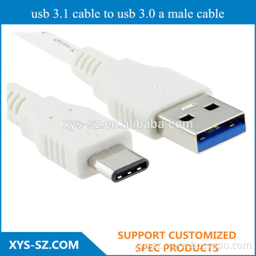 usb 3.1 cable to usb 3.0 a male cable